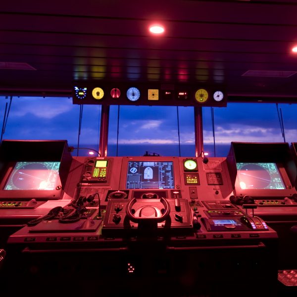 This is the center of command of a ship